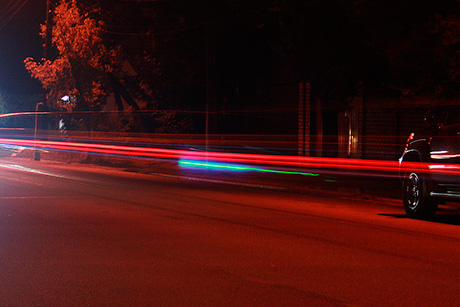 на одной из улиц Бишкека